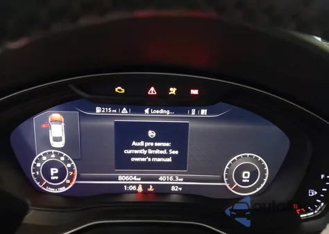 2019 Audi A5 45 Premium из США, поврежденный, VIN WAUFNCF53KA007549